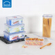 
Lock Lock (LOCK/LOCK) plastic fresh-keeping box lunch box microwave oven lunch box refrigerator storage food box sealed lunch box HPL826-2.6L