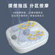 Mrs. Monkey Foot Bath Bathtub Electric Heated Fully Automatic Massage Footbath Intelligent Constant Temperature Over the Knee Home Practical Birthday Gift for Parents, Mothers, Old Ladies and Elders Aisikai Co-branded Model 3D Electric Massage + Leakage Protection Switch + Silver Ion