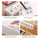 Gongya new national standard sub-control socket household power strip office charging source power strip independent switch multi-hole multi-functional power strip power strip with wire charging extension cord drag strip two switches without USB total length 0.8 meters