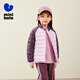 Mini Bala three-proof windproof and warm parent-child down jacket for boys and girls, baby stand-up collar down jacket