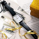 
Emporio Armani watch women's fashion European and American watch belt square couple watch Valentine's Day birthday gift AR11148