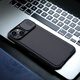 Nelkin is suitable for Apple iPhone 14/13 mobile phone case, full-inclusive anti-fall protection case, sliding cover, lens camera creative protective case, silicone soft edge, black mirror Pro, black