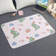 Zi Jiafu Baby Orine Separator Pad, pañales lavables para bebés, almohadilla de cuidado de maternidad, menstruación de verano, almohadilla cuadrada, oso 50*70