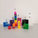 numberblocks1 cube mathematics teaching aids 100 digital building blocks children's building toys better 41-50 (TPE cube 550 tablets + stickers