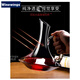 WINEWINGS household European creative red wine decanter crystal glass with handle wine divider with scale lead-free red wine divider red wine jug red wine bottle 1500ml wide mouth without handle