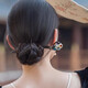 Mr. Ouyang's cheongsam hairpin, new Chinese style, ancient style, female style, sandalwood, national style hair ornaments, wooden hairpin, jade hairpin, gift, Huayue Chunchao B05-101