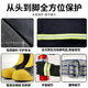 Su Xing 02 Fire Fighting Suit Thin Fire Fighting Suit Set Firefighting Combat Suit Six-piece Flame Retardant Protective Suit Training Suit (Imitation Korean Helmet)