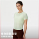 
Particle Mania Quick-drying short-sleeved spring and summer women's breathable device antibacterial short yoga fitness T-shirt TP096 TP096-684-Ice Gray M