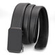 Niu Dangjia belt men's business automatic buckle cowhide belt trouser belt soft 7305 birthday gift black 110cm gift