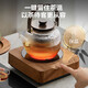 SUPOR Mini Electric Ceramic Stove Tea Maker Tea Art Stove Surrounding the Stove for Making Tea Office Household Health Tea Stove Steamer Tea Maker Does Not Pick Utensils Does Not Include Teapot SW-DTL03