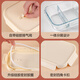 Eiche (Eiche) hoher Borosilikat-Wärme-resistenter Glas-Lunchbox Mikrowellen-Büroangestellter Heizung Lunchbox 830 ml+ Isolationsbeutel