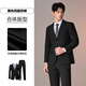 Heilan House Suit Men's 24 Spring and Autumn New Gentleman Business Wedding Suit HTXAD3W017A Black 17 (suit + trousers) 180/100B 50B recommended 152~170Jin Jin equals 0.5 kg