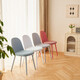 Lins Haus für Haushaltsstuhl im Haushalthocker im Backstreh Mietverleih kleiner Wohnungszimmer Haushalt Haushalts Holzindustrie LS841 [Weiß] LS841S1-A Essstuhl