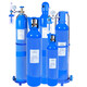 Hechen Portable oxygen cylinder for medical household small steel cylinder 10/15 liters 20 liters 40 liters oxygen-absorbing and hypoxia pregnant women 10 liter set [Oxygen cylinder + pressure gauge + oxygen-absorbing tube, mask + cart]