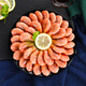 Jingmi/Jingdong Supermarket Cooked Frozen Arctic Sweet Shrimp 3Jin Jin equal to 0.5kg Large (80-100Specifications) New and old packaging alternate