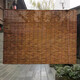 NOLIN Reed Curtain Bamboo Curtain Roller Curtain Decorative Straw Blind Chinese Zen Zen Bamboo Curtain Sun Shade Outdoor Partition Roller Curtain Premium Carbonized Width 1.2 Meters * Height 2 Meters