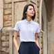 AIGLE AIGAO Spring and Summer Eaglefem S23 DFT FEMM'S DFT RAPIDE SEC SEC WICKING ET WICKING POLO EXTÉRIEUR SUPER BRIGHT BLANC AR653 36 (160 / 84A)