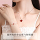 
Givenchy Luxury Four-Leaf Crop Necklace for Girls' New Pendant Bracelet Jewelry Showing Birthday Gifts for Girlfriend and Wife Four-Leaf Crop Red Agate Necklace (Nearby Gulf the next day)