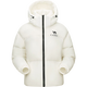 Camel 660 High-Coat-Down-Jacke für Frauen kurz verdickte winddichte Kapuze-Brot-Down-Jacke für Frauen 724ca6b601, Schnee Lotus Weiß, Frauen M.