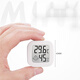 OLOEY temperature and humidity meter for home indoor refrigerator car electronic dry and wet thermometer refrigerated freezer crawler insulation box 719 negative screen * smart backlight * USB charging