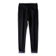Romon Ice Oxygen Bar does not fade black jeans men's slim-fitting trend 2025 summer elastic small feet casual trousers 1048 black gray small feet size 30