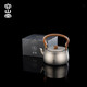 
Rongshantang pure titanium kettle teapot outdoor teapot large capacity teapot cooking stove electric pot health pot Pure titanium kettle-Xuanwu pot 1050ml