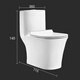 Huida Baño de tres piezas Ducha de baño Mabinete de baño de 80 cm Gabinete de baño Jet Siphon Sujeto de tres funciones Ducha 6218 +5510 Ducha +1381 Silk Cloud Ash de 305 mm Distancia de fábrica Fábrica Directora Directa Seguro nacional