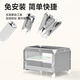 
coolbaby foldable crib multifunctional portable crib removable children's bed 962NC-Winter Snow Gray Upgrade Model