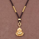 Nan Youli Free of Tie Adjustable Jade Pendant Lanyard Buddha Brand Pendant Rope Jade Pendant Necklace Rope Beeswax Gold Halter Neck Pendant Rope No Tie Buckle Lanyard (Pendant Not Included) - Black