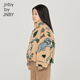 jnby by JNBY[江南布衣童装]冬摇粒绒外套保暖舒适蓬松休闲男女童1NBA13180 690杂粉 160 cm