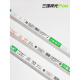 Sanxiong Aurora T5T8 Lámpara de cuatro pines Tubo fluorescente de ahorro de energía de cuatro pines Tubo de lámpara fluorescente larga Soporte delantero antiguo Tubo fluorescente T5 14W Amarillo Cooper T5 21W (863 mm largo que incluye pasadores)