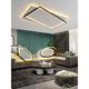 Yongzhi living room headlight hall light 2024 new style atmospheric led ceiling light bedroom main home large lighting fixtures whole house round 40cm-high light
