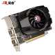 嵩睿4屏炒股显卡GTX1660S/1050Ti/750ti/730多屏显卡4接口HDMI高清4k投影一拖四路拼接显卡VGA分屏显卡 4屏HD7600 2G 4VGA 炒股办公投影