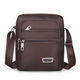 Pucalon men's bag casual shoulder bag Oxford cloth small backpack men's bag casual crossbody bag canvas bag portable business trend [Liu La upgraded model]+[YZ3519 military green]