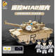 Nanqis neue 99-Typ-Fernbedienungskontrollpanzerbausteine Tiger Heavy Panzerfahrzeug 8-14-jährige Jungen Militärkampf Chinas 99-Typ-Fernbedienungstank 1105 PCS