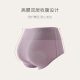 YOUNGYELL Women's Underwear Women's Large Size 200 Jin [Jin equals 0.5 kg] Pure Cotton Antibacterial High Waist Micro-Abstract Summer Thin Women's Shorts Top 4 Pack