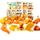 Unendliche Fleisch Snacks Geschenkbox Salz gebackene Hühnerflügel, Hühnerfüße, Hühnerbeine Fleisch Ganzkasten lässige Snacks Snacks gekochtes Essen [Infinite Snacks 693g Geschenkbox]