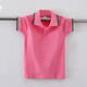 Jungen T-Shirt Kurzärärmelte Kinder-Sommer-Revers-Polo-Hemd Kinderkleidung 2024 neuer Stil mit mittlerem Stil mit mittlerem Kinderbaby halbärmelig.