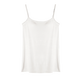 Langsha Vest Vest Seda de Seda de Seda de Ice Feel Feelias Camisa de la Base Slim Summer White 2XL 175 [130-150Jin [Jin equivale a 0.5 kg]]