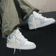 耐克（NIKE）Air Jordan 1 Mid AJ1 冰雪奇缘 轻便舒适防滑耐磨休闲运动篮球鞋 FB9892-670粉色 35.5