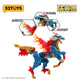 52toys Megabox Universal Box Series Kirin Deformation Model Model Toy Assembly Meardy Toys Mecha Цифры для мальчиков 5 см*5 см (закрытое состояние)