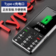 Waveguide (BiRD) D2 high-volume elderly mobile phone telecom version ultra-long standby full Netcom video chat straight function machine 4G elderly mobile phone elderly machine large font super loud black