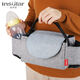 Insular (Insel) Baby -Kutsche Hanging Bag Aufbewahrungstasche Kinderbeutel Aufbewahrungstasche Kinderbeutel Aufbewahrung Beutel Schwangerer Muttertasche Glimmergrau Jubiläumsstil