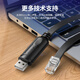 毕亚兹 USB转console调试线 rj45线h3c配置线 适用腾达H3CTP-LINK交换机路由器 5米