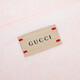 Gucci (Gucci) Gucci Kinder dünne Decke GG Muster Wolle Decke Chinesisches Valentinstag Geschenk Weiß/Pink 417865 3K200 9272