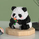 Chaolechuang Tendencia nacional Flower Panda Modelo Bloque de construcción Asamblea de niños Adultos Niños para niños Panda 3 formas de jugar 983 piezas + almohadillas auxiliares