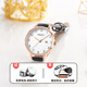 95% new Disney watch for girls, middle and high school students, waterproof calendar belt, exam quartz watch, school gift MK-11301B