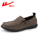 Huili Herrenschuhe Leinwandschuhe 2025 Shanghai Neue Leinwandschuhe Single Schuhe Herrenschuhe Freizeitschuhe gesunde Schuhe Leinwandschuhe Batch Kaffee 42