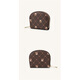 
Scarecrow card bag for women small cartoon card bag 2024 new cute certificate bag 12 card niche print coin wallet dark brown (A cartoon style)