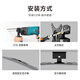 
LUCKPRO monitor wall mount Computer monitor bracket Wall mount Computer bracket Monitor wall mount Monitor wall mount Desktop wall mount DH600